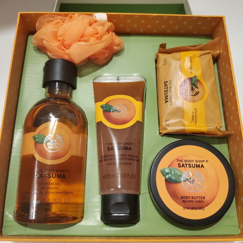 The Body Shop Satsuma gift set